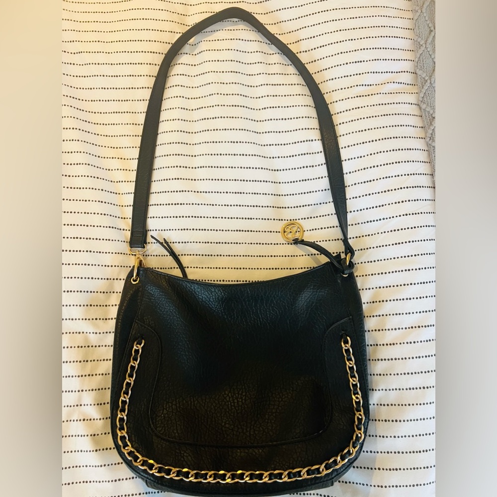Jessica Simpson leather Hobo crossbody bag